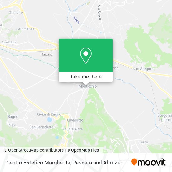 Centro Estetico Margherita map