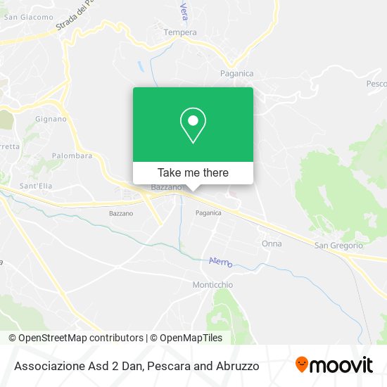 Associazione Asd 2 Dan map