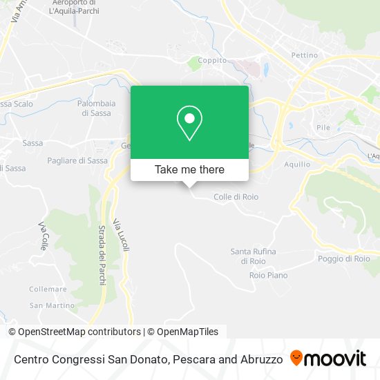 Centro Congressi San Donato map