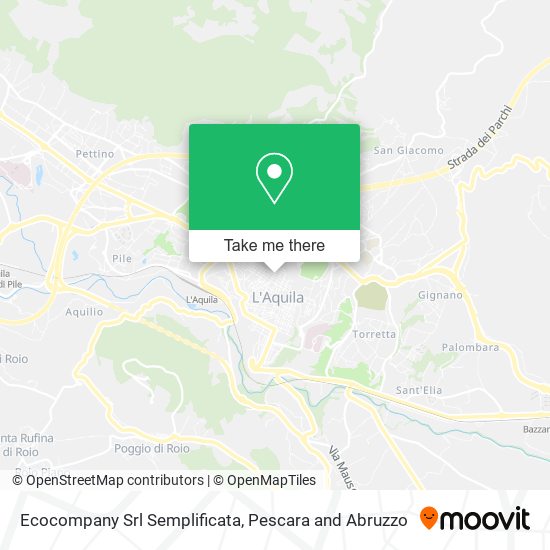 Ecocompany Srl Semplificata map