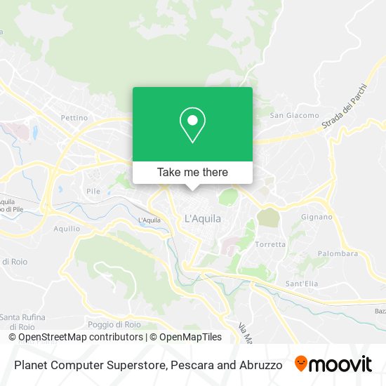 Planet Computer Superstore map