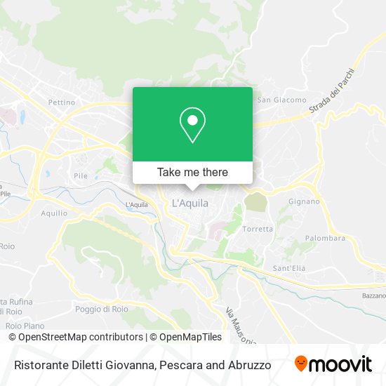 Ristorante Diletti Giovanna map