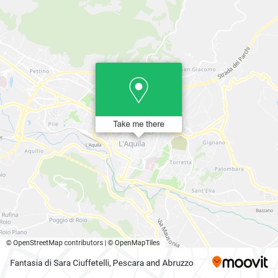Fantasia di Sara Ciuffetelli map