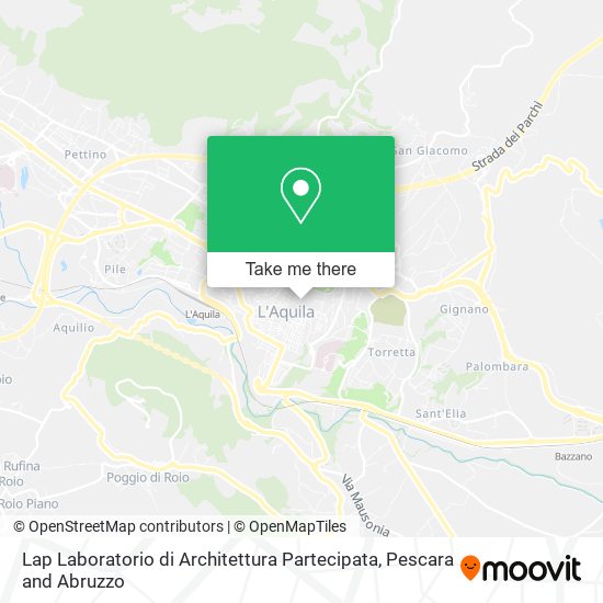 Lap Laboratorio di Architettura Partecipata map