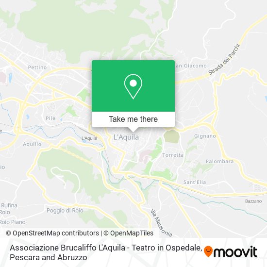 Associazione Brucaliffo L'Aquila - Teatro in Ospedale map