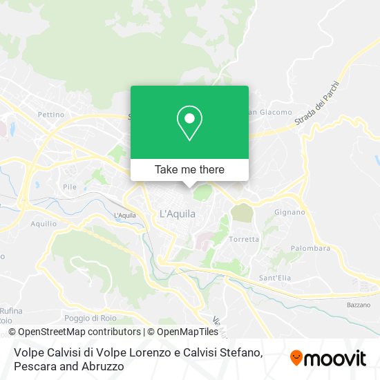 Volpe Calvisi di Volpe Lorenzo e Calvisi Stefano map