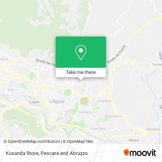 Kusanda Store map