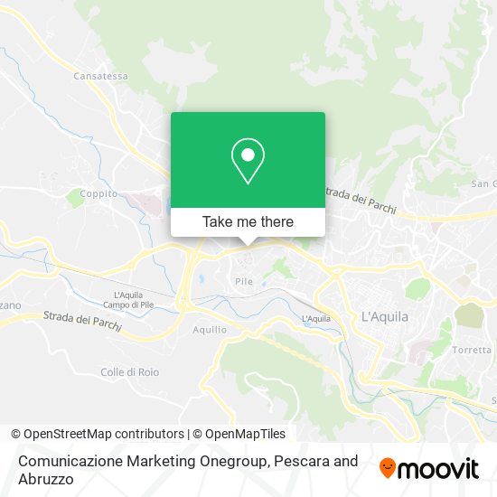 Comunicazione Marketing Onegroup map