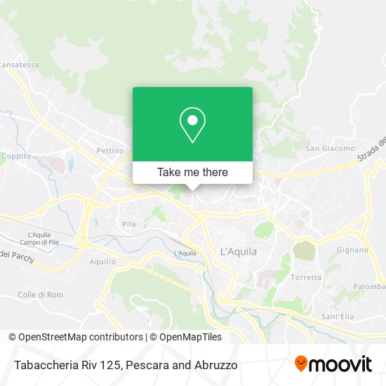 Tabaccheria Riv 125 map