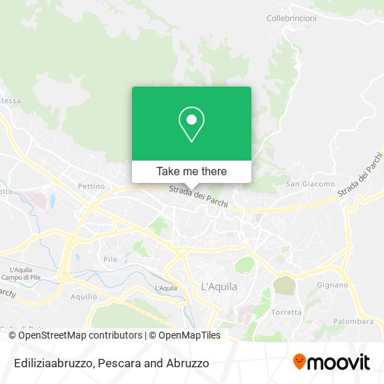 Ediliziaabruzzo map