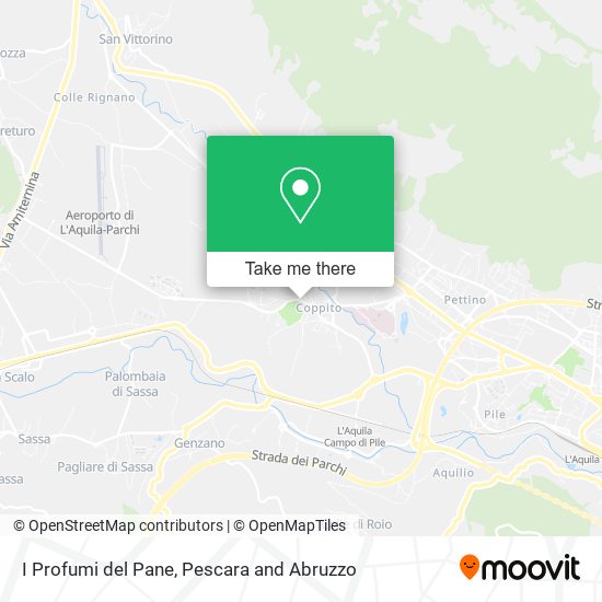 I Profumi del Pane map