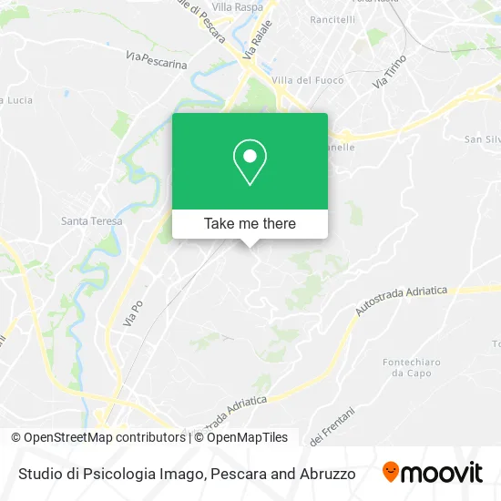 Studio di Psicologia Imago map