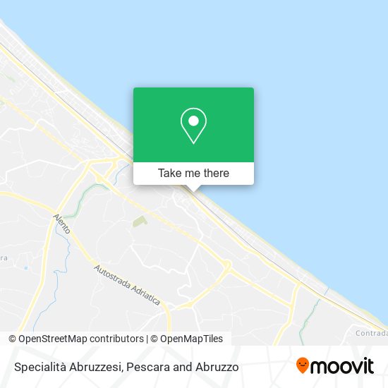 Specialità Abruzzesi map