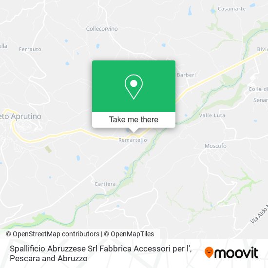 Spallificio Abruzzese Srl Fabbrica Accessori per l' map