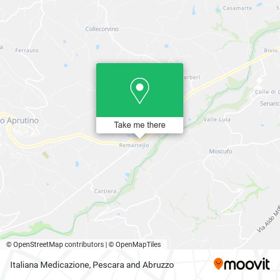 Italiana Medicazione map