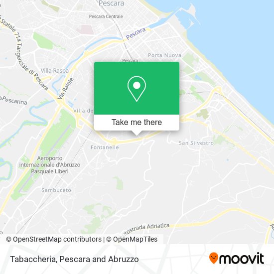 Tabaccheria map