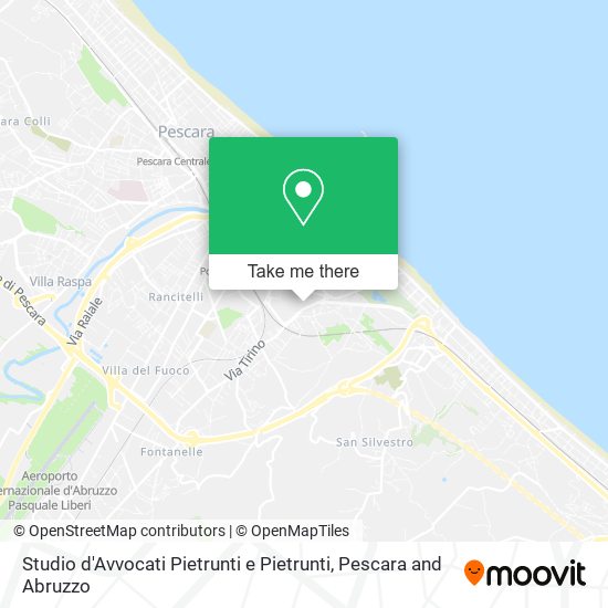 Studio d'Avvocati Pietrunti e Pietrunti map