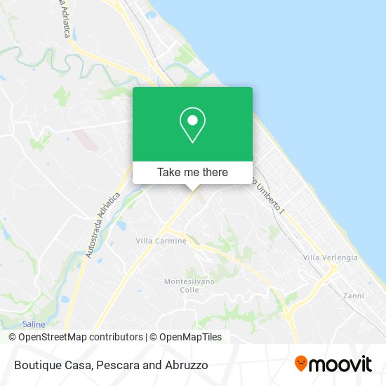 Boutique Casa map