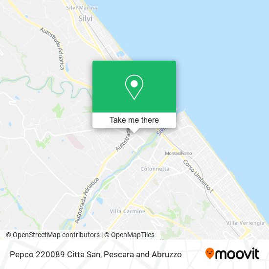 Pepco 220089 Citta San map