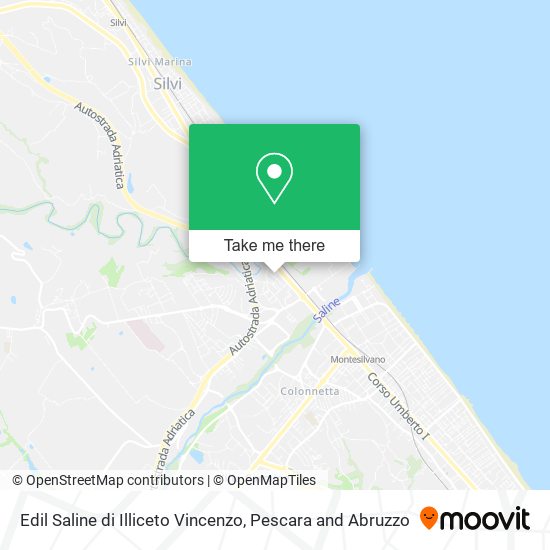Edil Saline di Illiceto Vincenzo map