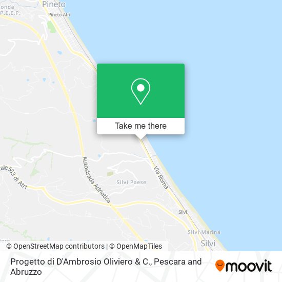Progetto di D'Ambrosio Oliviero & C. map