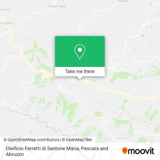 Oleificio Ferretti di Santone Maria map