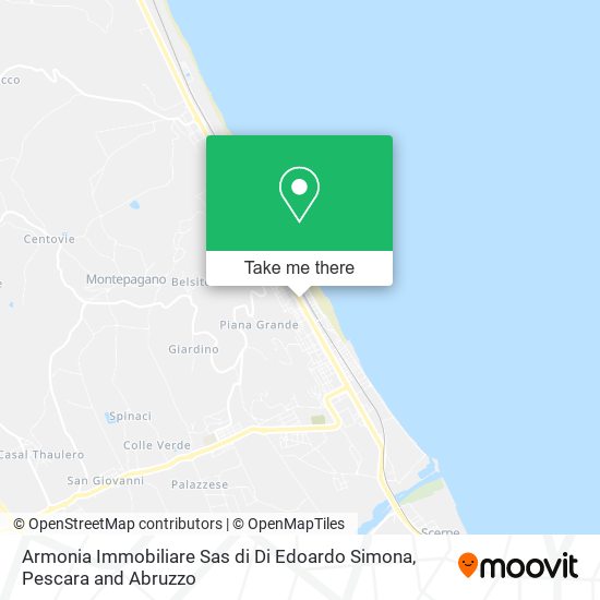Armonia Immobiliare Sas di Di Edoardo Simona map