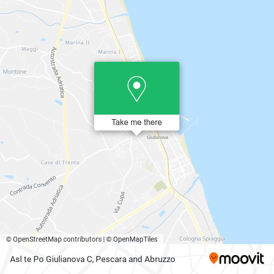 Asl te Po Giulianova C map