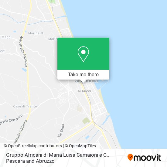Gruppo Africani di Maria Luisa Camaioni e C. map