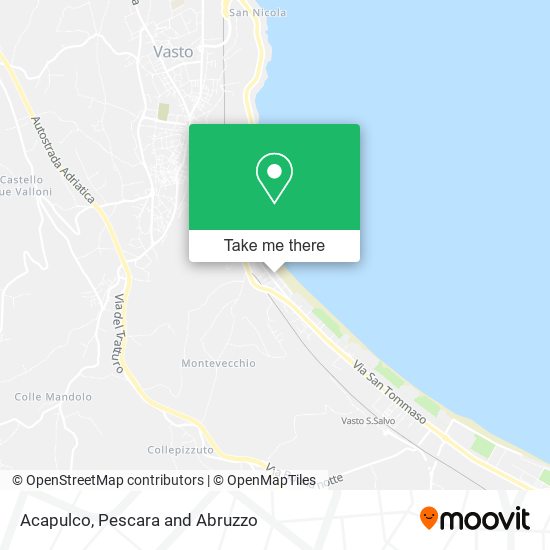 Acapulco map