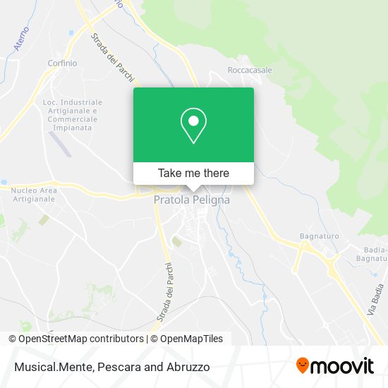 Musical.Mente map