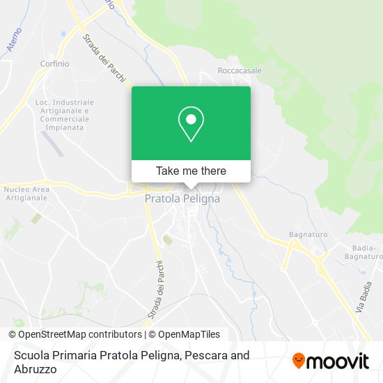 Scuola Primaria Pratola Peligna map