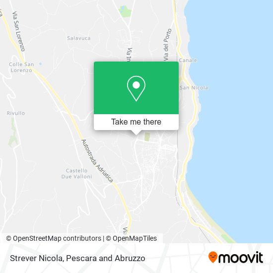 Strever Nicola map