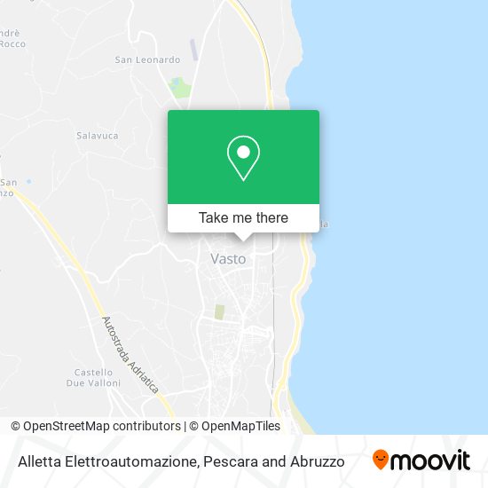 Alletta Elettroautomazione map