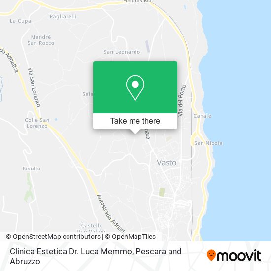 Clinica Estetica Dr. Luca Memmo map