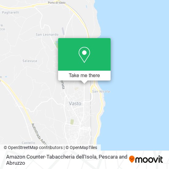 Amazon Counter-Tabaccheria dell'Isola map