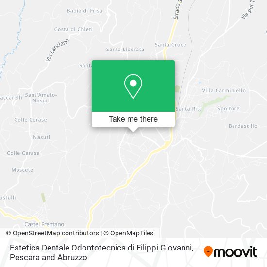 Estetica Dentale Odontotecnica di Filippi Giovanni map
