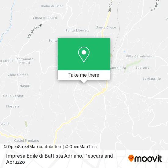 Impresa Edile di Battista Adriano map