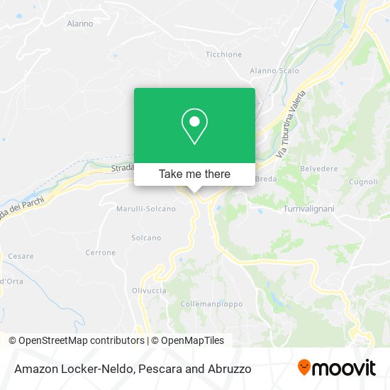 Amazon Locker-Neldo map