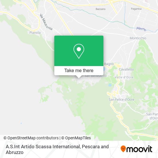 A.S.Int Artido Scassa International map