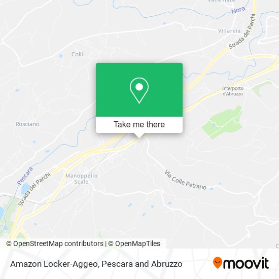 Amazon Locker-Aggeo map