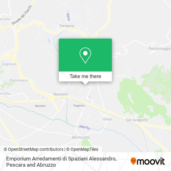 Emporium Arredamenti di Spaziani Alessandro map