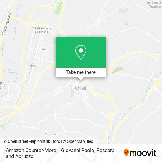 Amazon Counter-Morelli Giovanni Paolo map