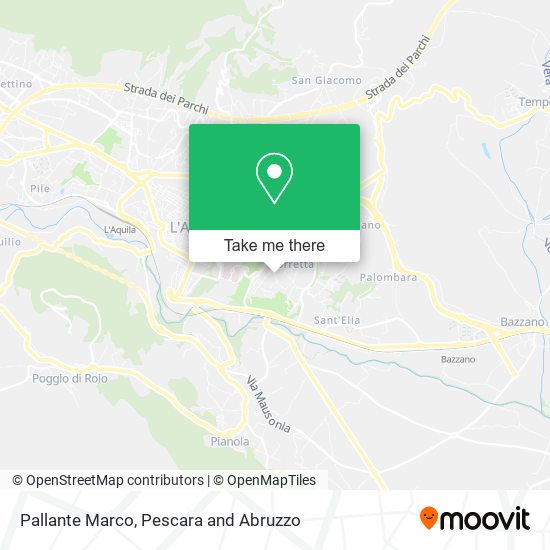 Pallante Marco map