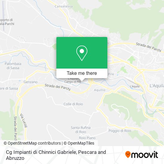 Cg Impianti di Chinnici Gabriele map