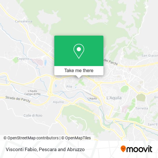 Visconti Fabio map