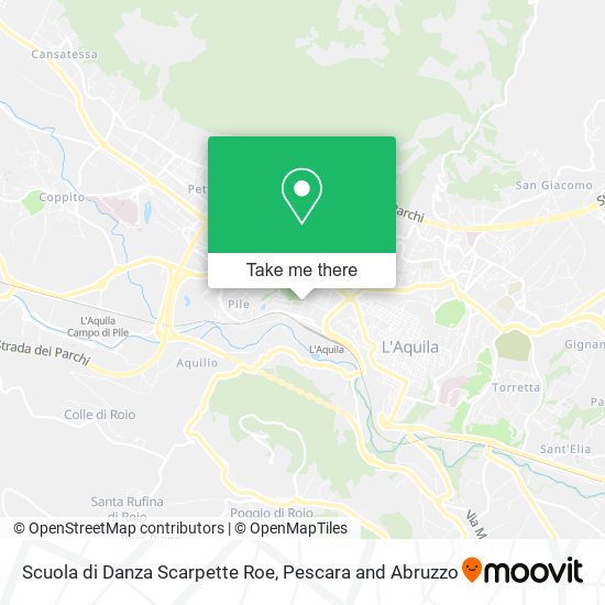 Scuola di Danza Scarpette Roe map