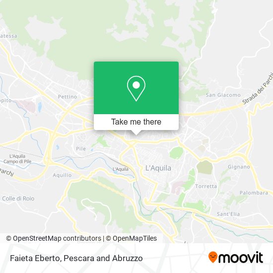Faieta Eberto map