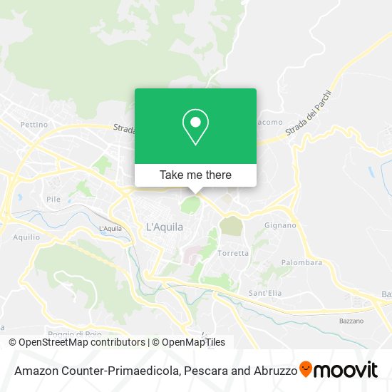 Amazon Counter-Primaedicola map