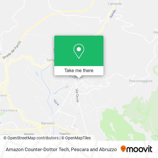 Amazon Counter-Dottor Tech map